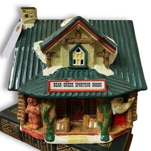 VTG 90’s Santa’s Best Christmas in the Rockies Bear Creek Lodge Holiday Light
